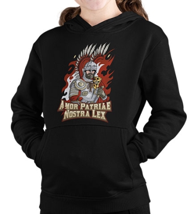 BLUZA DZIECIĘCA Z KAPTUREM HUSARIA